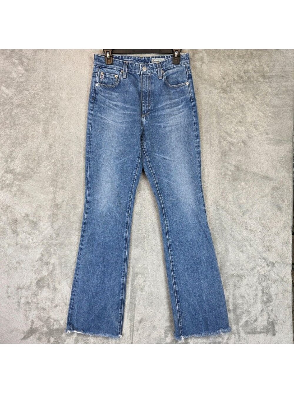 AG Adriano Goldschmied Alexxis Boot Jeans Womens 28 Blue Wash High Rise Bootcut
